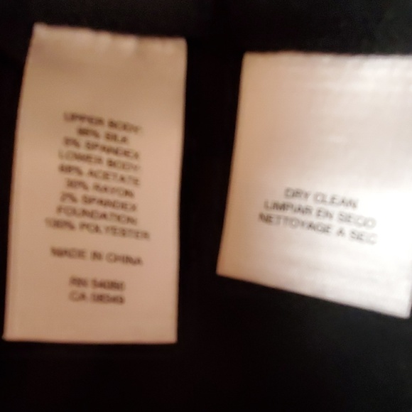 Jones New York Layered Silk Formal Party Dress 8 - Picture 7 of 8